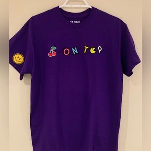 Crooked crew t shirt- size medium